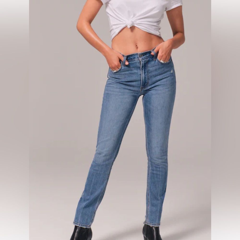 Abercrombie & Fitch High Rise Skinny Jeans